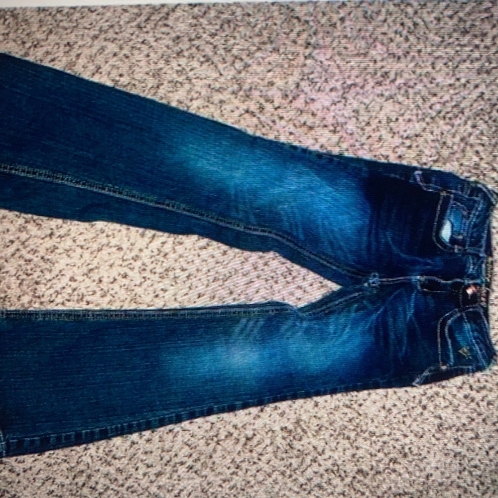 Justice Girls blue flare jeans